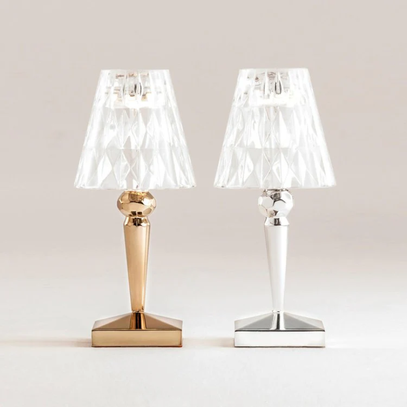 Lampe de Table Chic avec Design en Cristal - CrystalLuxe