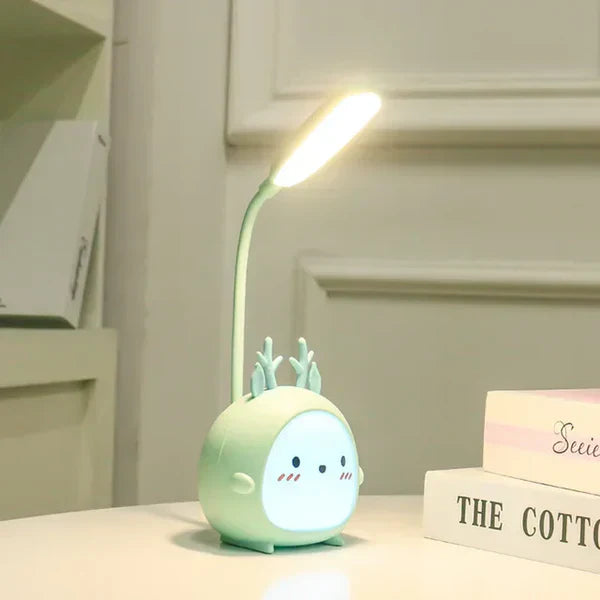 Lampe de lecture pour enfants avec protection des yeux et veilleuse USB - BrightBuddy