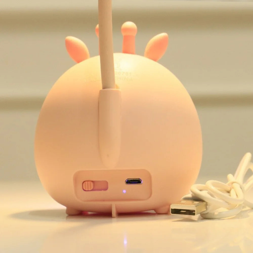 Lampe de lecture pour enfants avec protection des yeux et veilleuse USB - BrightBuddy