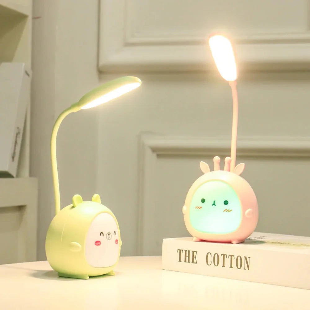 Lampe de lecture pour enfants avec protection des yeux et veilleuse USB - BrightBuddy