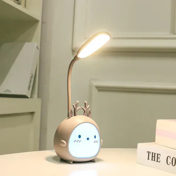 Lampe de lecture pour enfants avec protection des yeux et veilleuse USB - BrightBuddy