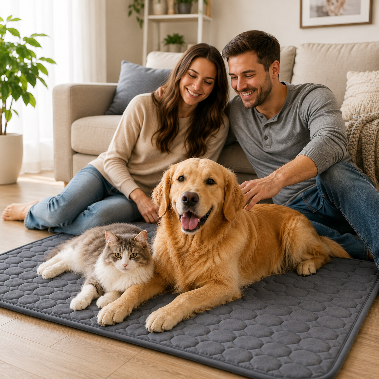 TAPIS CHILLPAWS – Lit Réfrigérant Extra Large pour Chiens et Chats