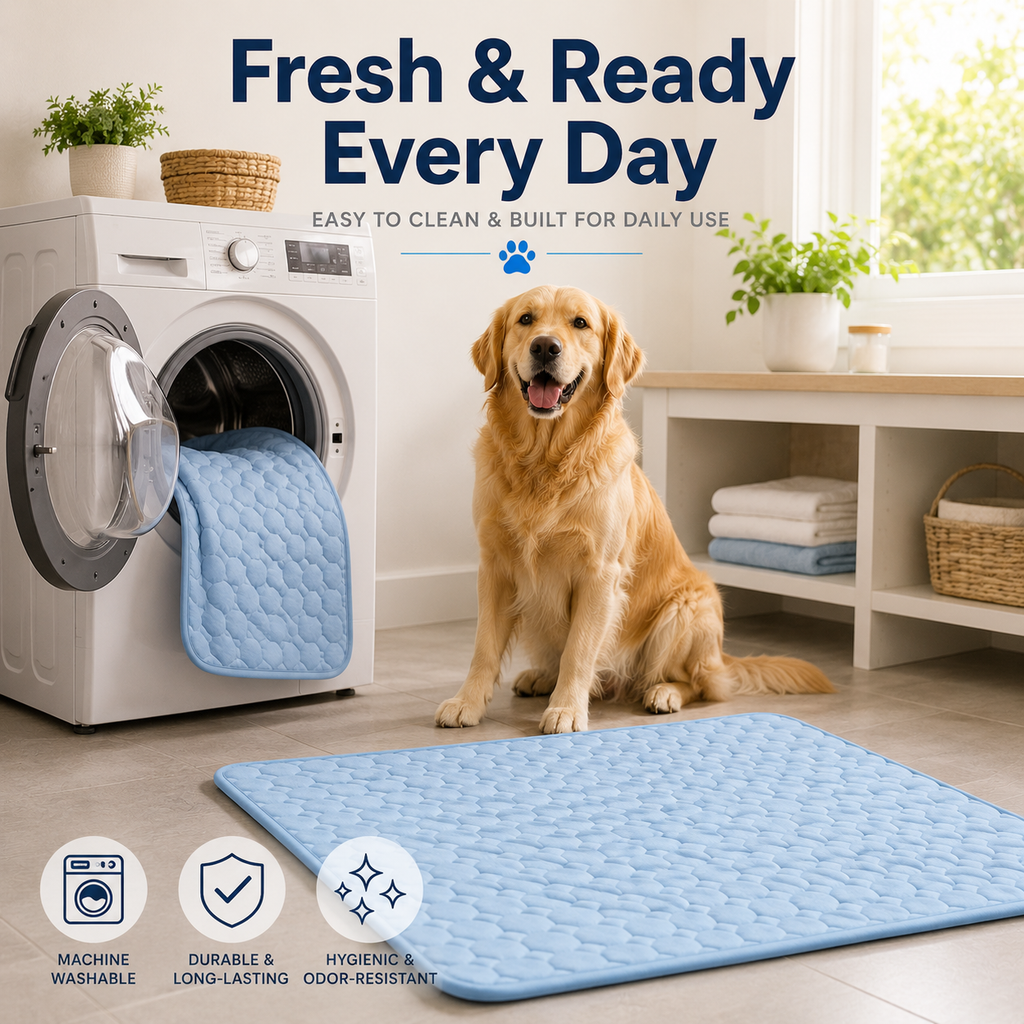 TAPIS CHILLPAWS – Lit Réfrigérant Extra Large pour Chiens et Chats