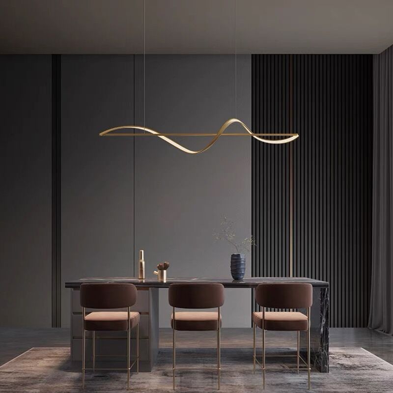 Lampe de Plafond Métallique Circulaire Élégante