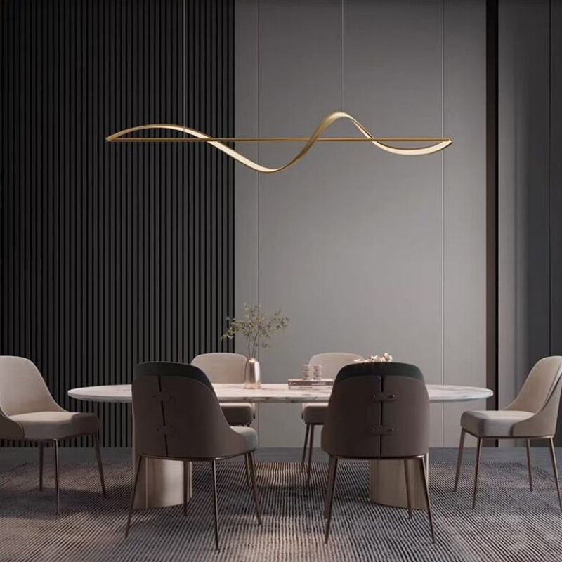 Lampe de Plafond Métallique Circulaire Élégante