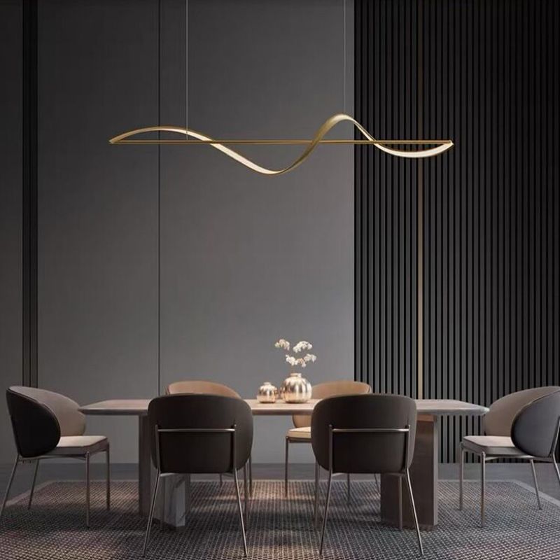 Lampe de Plafond Métallique Circulaire Élégante