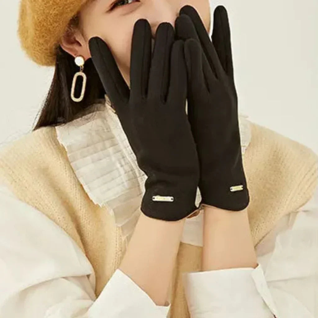 Gants pour Femmes Classiques Suède - SuaveTouch
