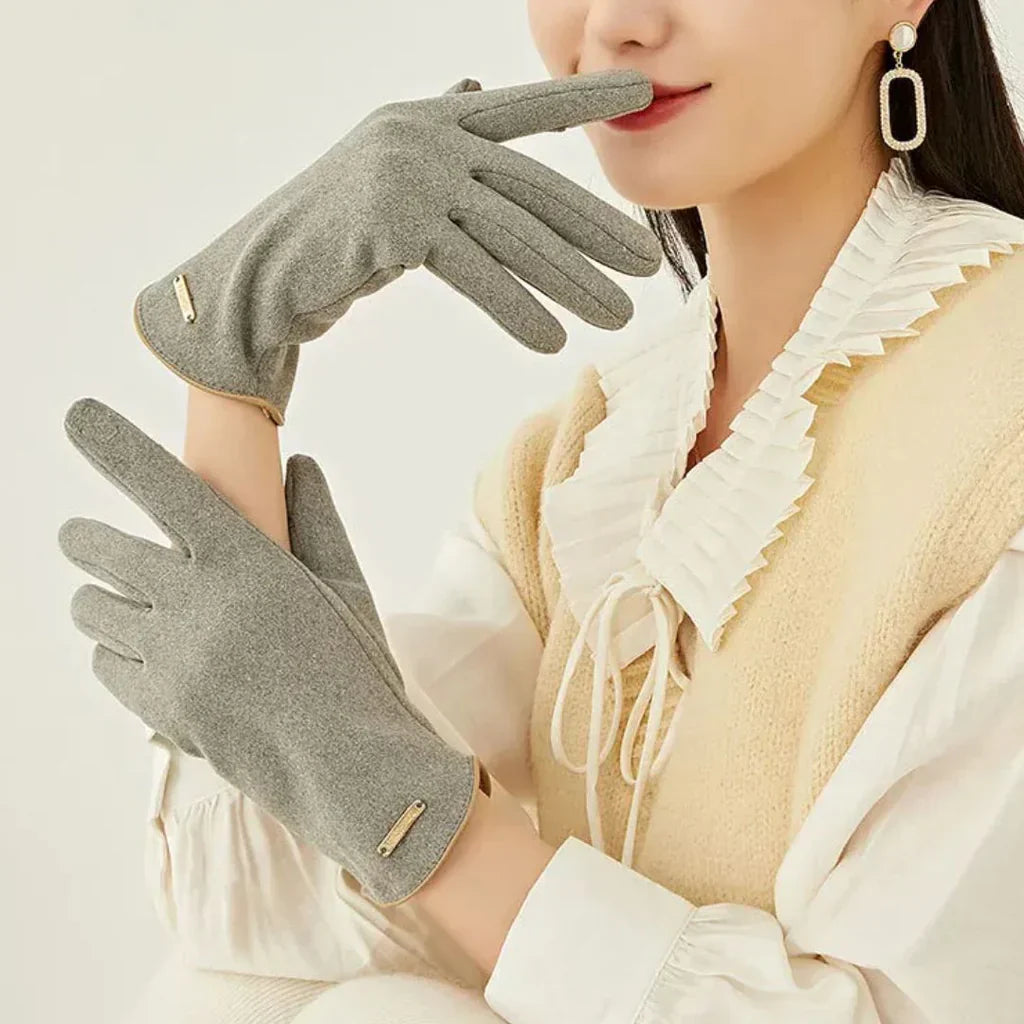 Gants pour Femmes Classiques Suède - SuaveTouch