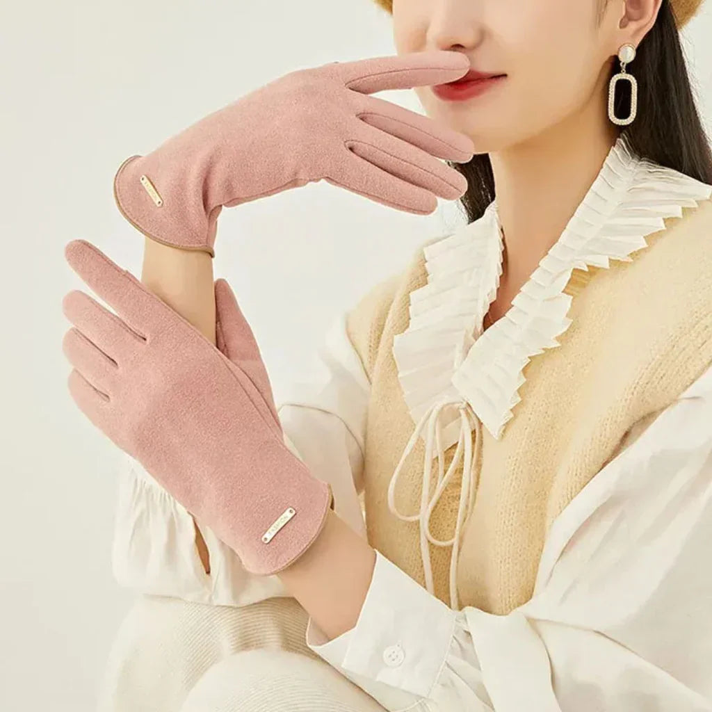 Gants pour Femmes Classiques Suède - SuaveTouch
