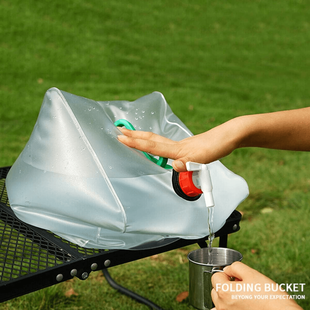 Bouteille d'eau pliable
