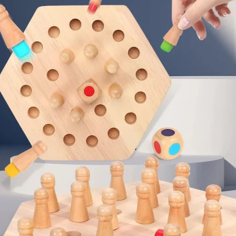 Jeu de mémoire interactif pour une pensée rapide