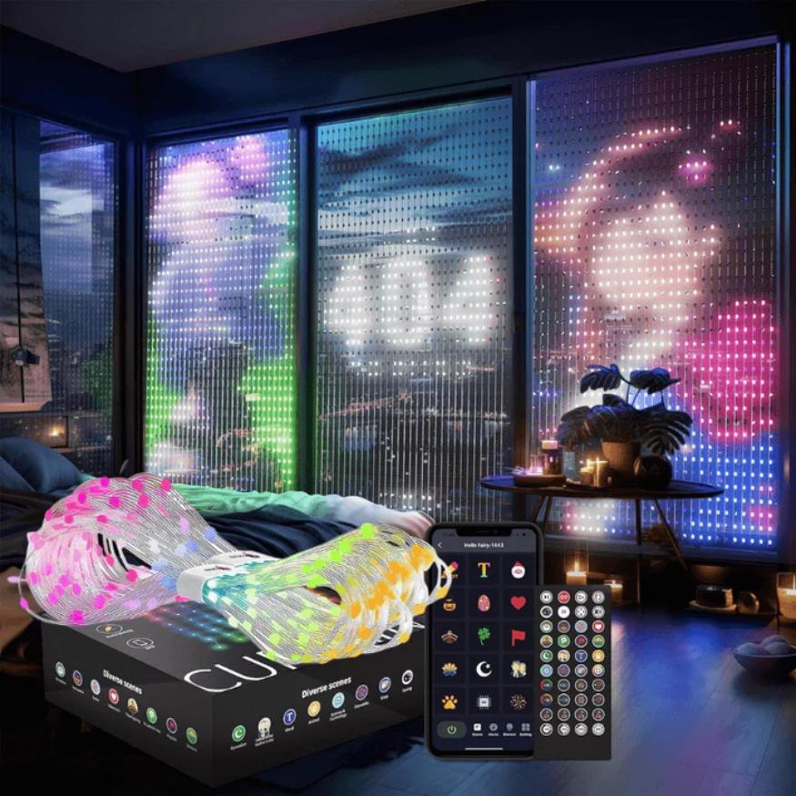 Lumières Synchronisées Rideau LED ColorWave