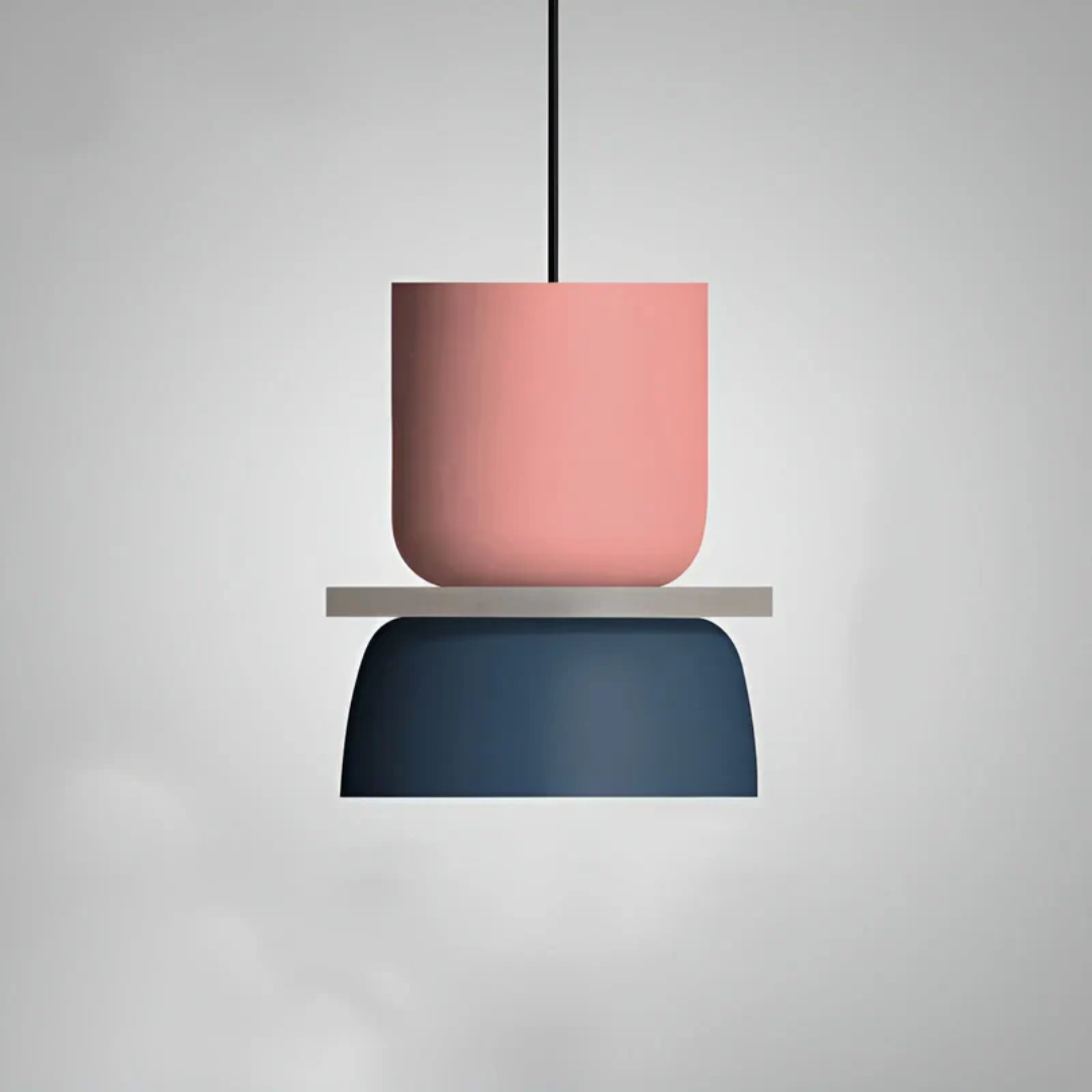 Lustre LED Macaron Coloré et Tendance - VividGlow