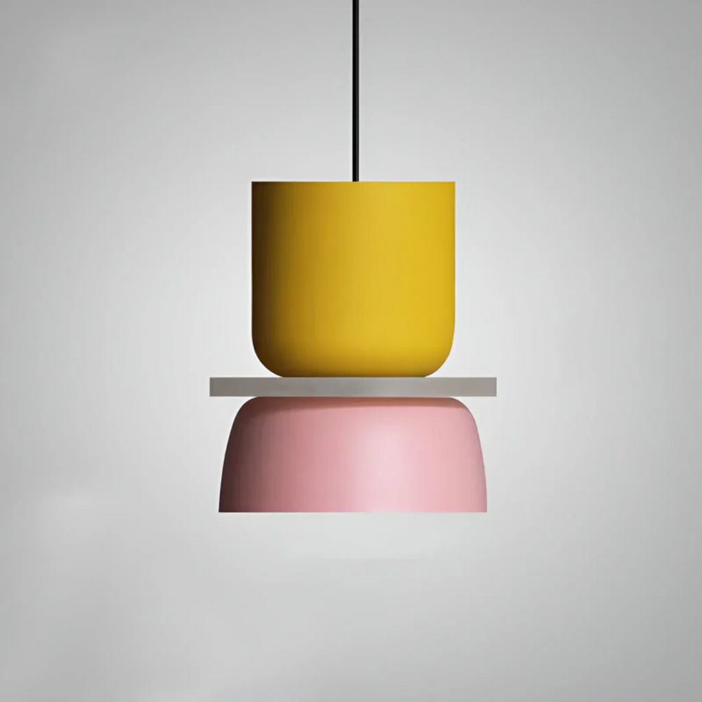 Lustre LED Macaron Coloré et Tendance - VividGlow