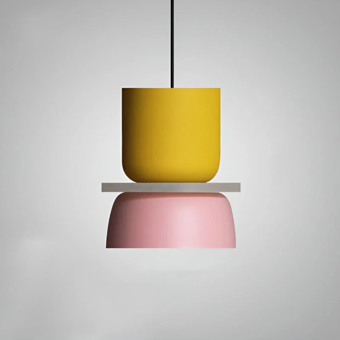 Lustre LED Macaron Coloré et Tendance - VividGlow