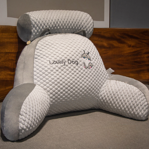 Coussin de soutien lombaire confortable avec housse amovible et lavable