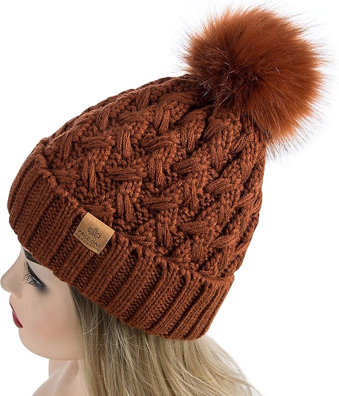 Bonnet Pom D'Hiver Confortable - Yvonne