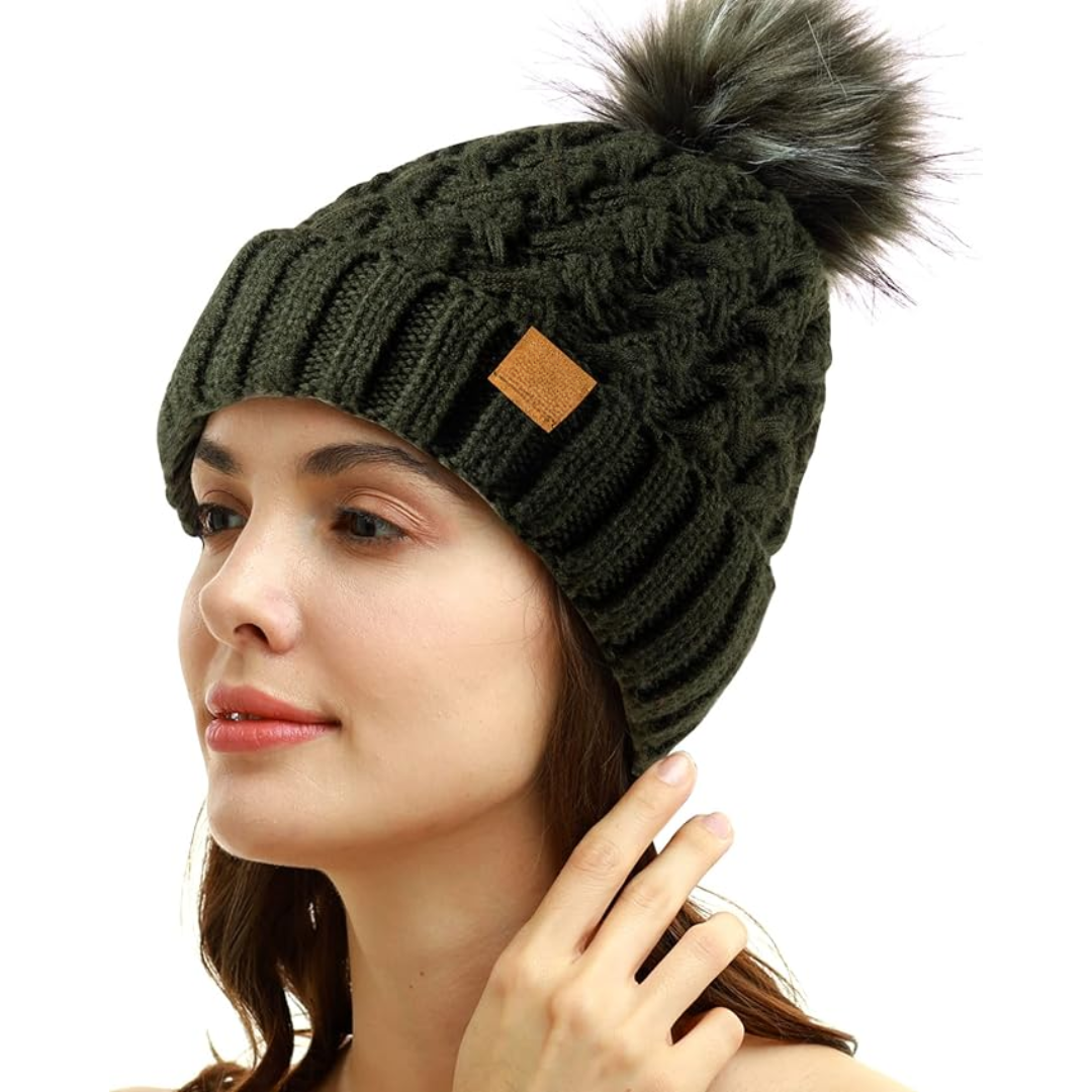 Bonnet Pom D'Hiver Confortable - Yvonne
