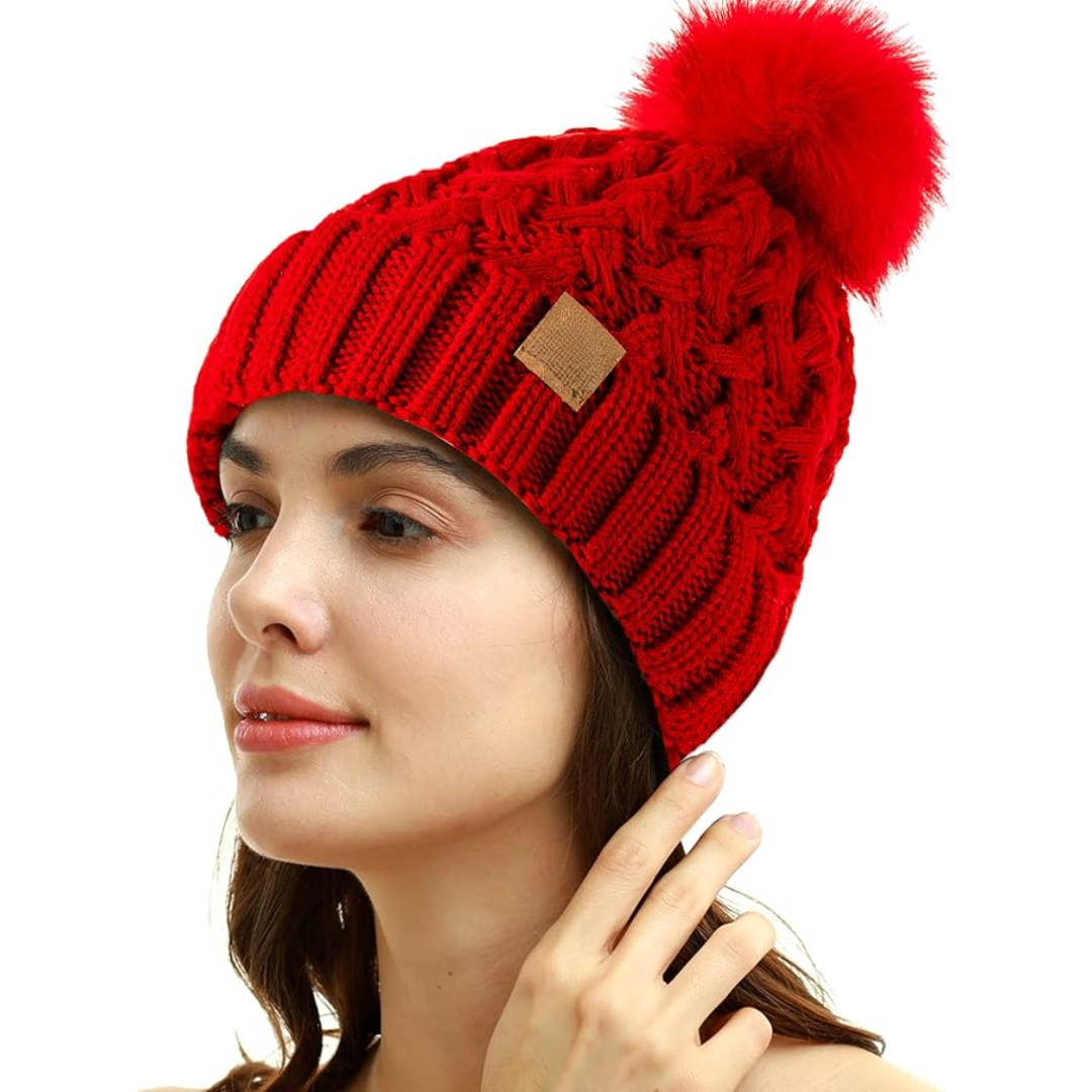 Bonnet Pom D'Hiver Confortable - Yvonne