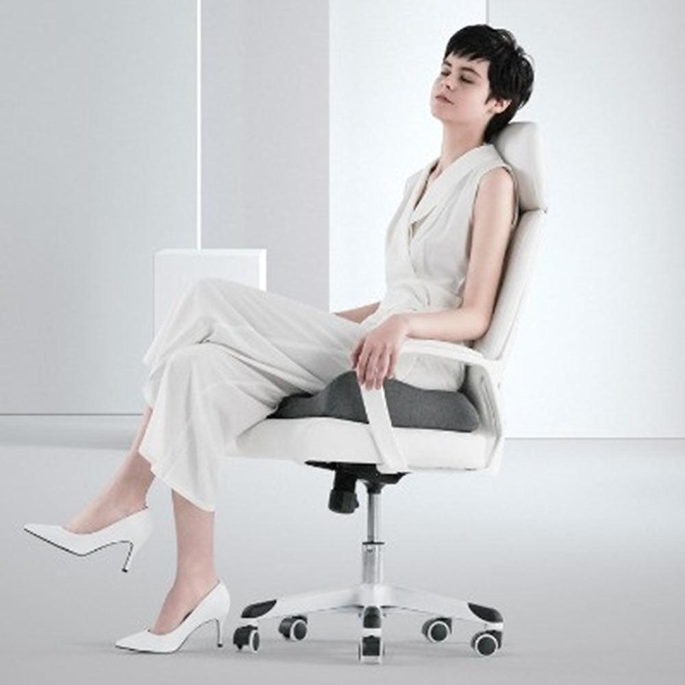 Skanto | ErgoRelief Coussin de Siège – Coussin Ergonomique en Mousse à Mémoire pour le Dos et le Coccyx