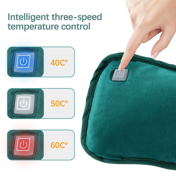 Chauffe-mains électrique portable 2-en-1 avec chargement USB