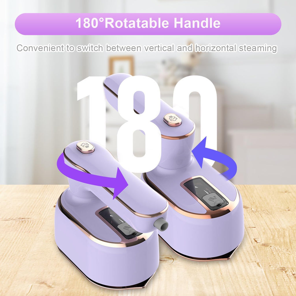 Fer à repasser à vapeur compact et portable pour des vêtements rapides et sans plis