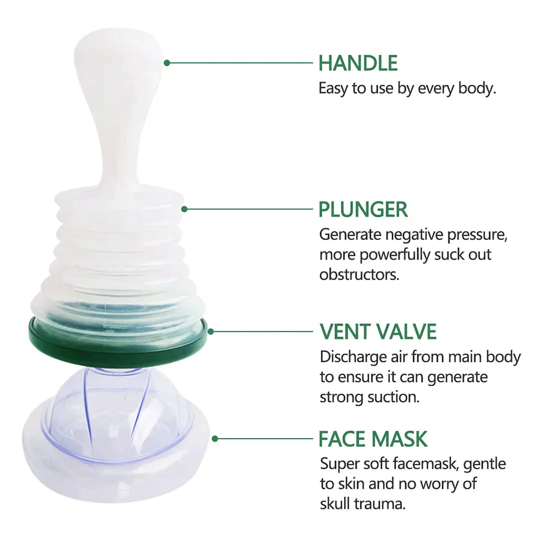 Appareil Anti-Étouffement LifeSaver – Aide Immédiate en Cas d'Urgence