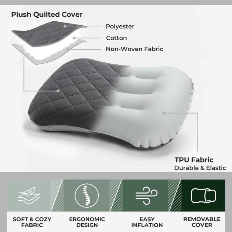 Oreiller de Camping Compact