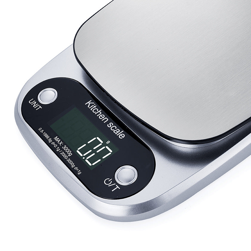 Balance de Cuisine Haute Précision en Acier Inoxydable 0.1g