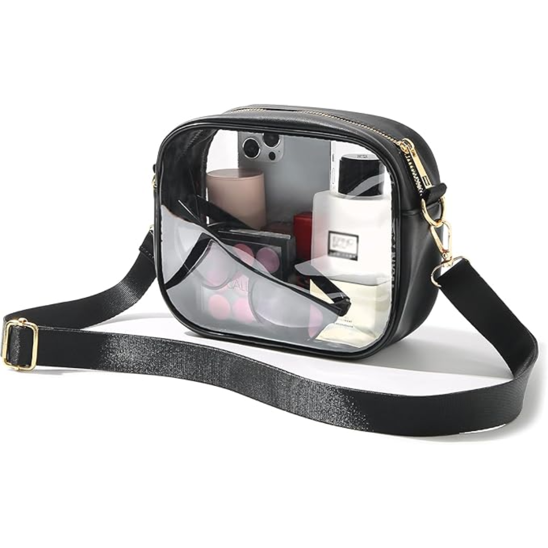 Sac à bandoulière transparent compact - VisiBag