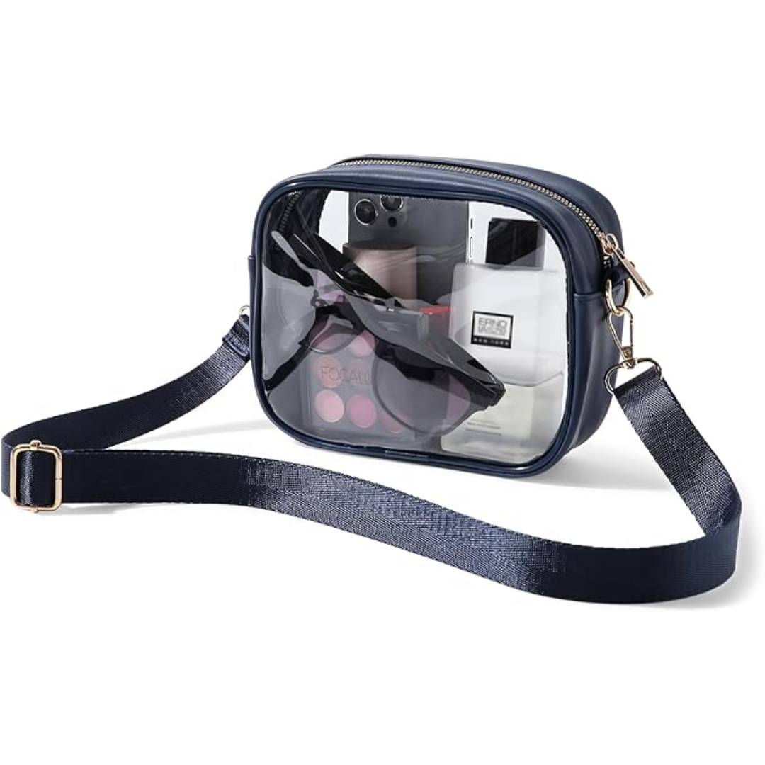 Sac à bandoulière transparent compact - VisiBag