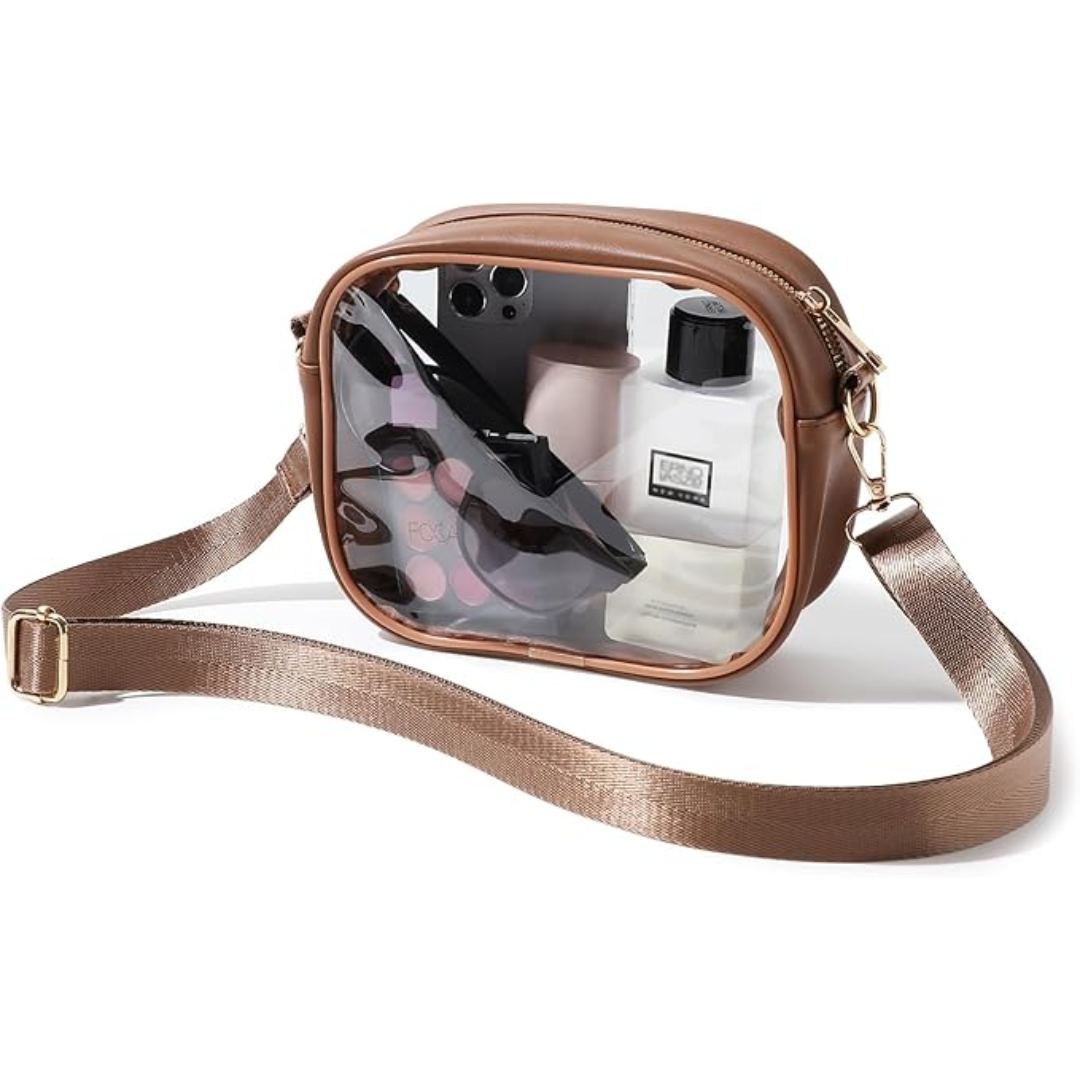 Sac à bandoulière transparent compact - VisiBag
