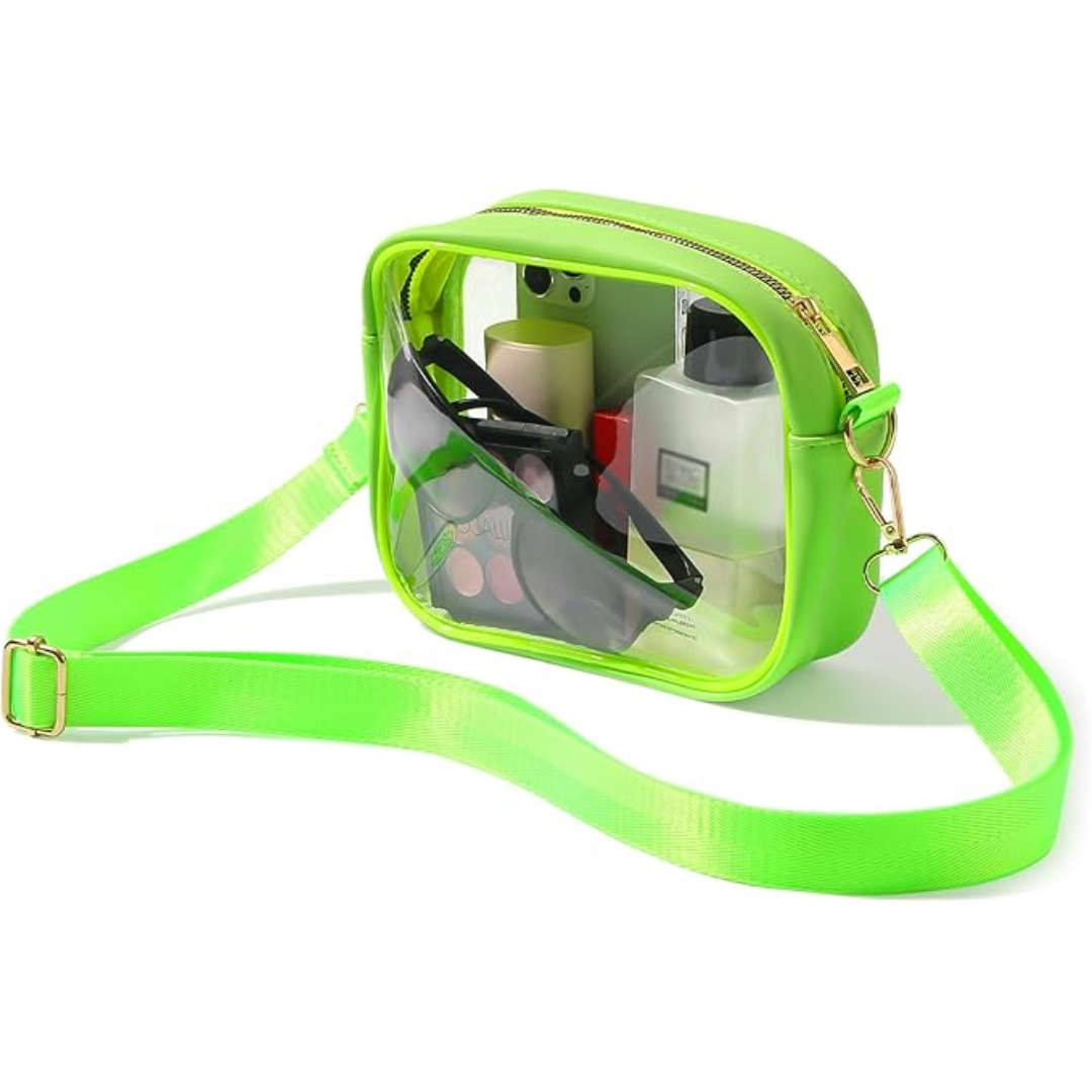 Sac à bandoulière transparent compact - VisiBag