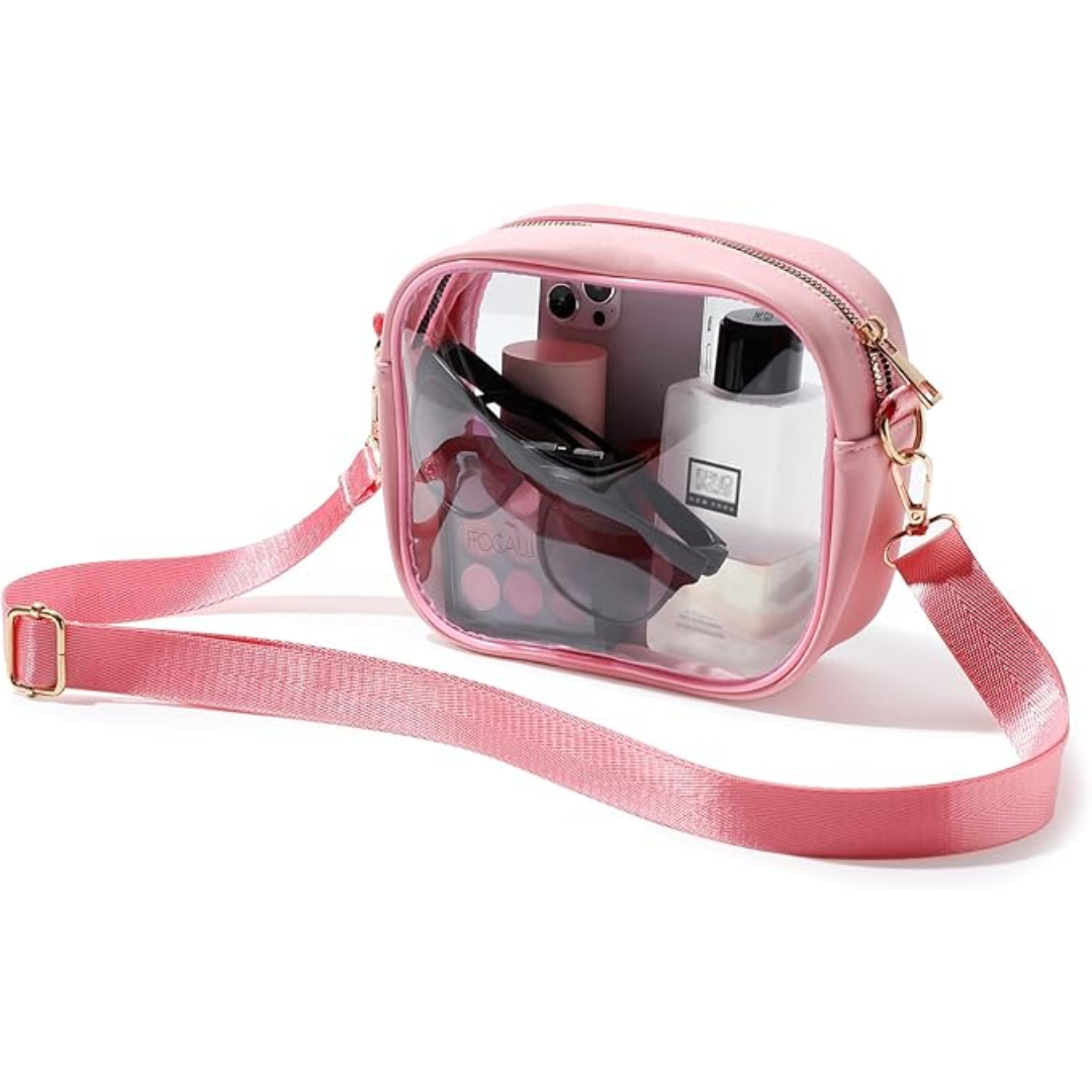 Sac à bandoulière transparent compact - VisiBag