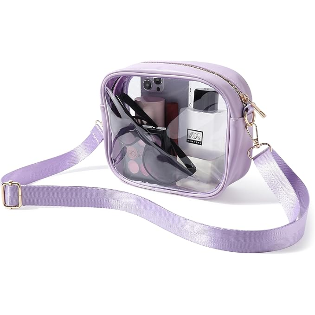 Sac à bandoulière transparent compact - VisiBag