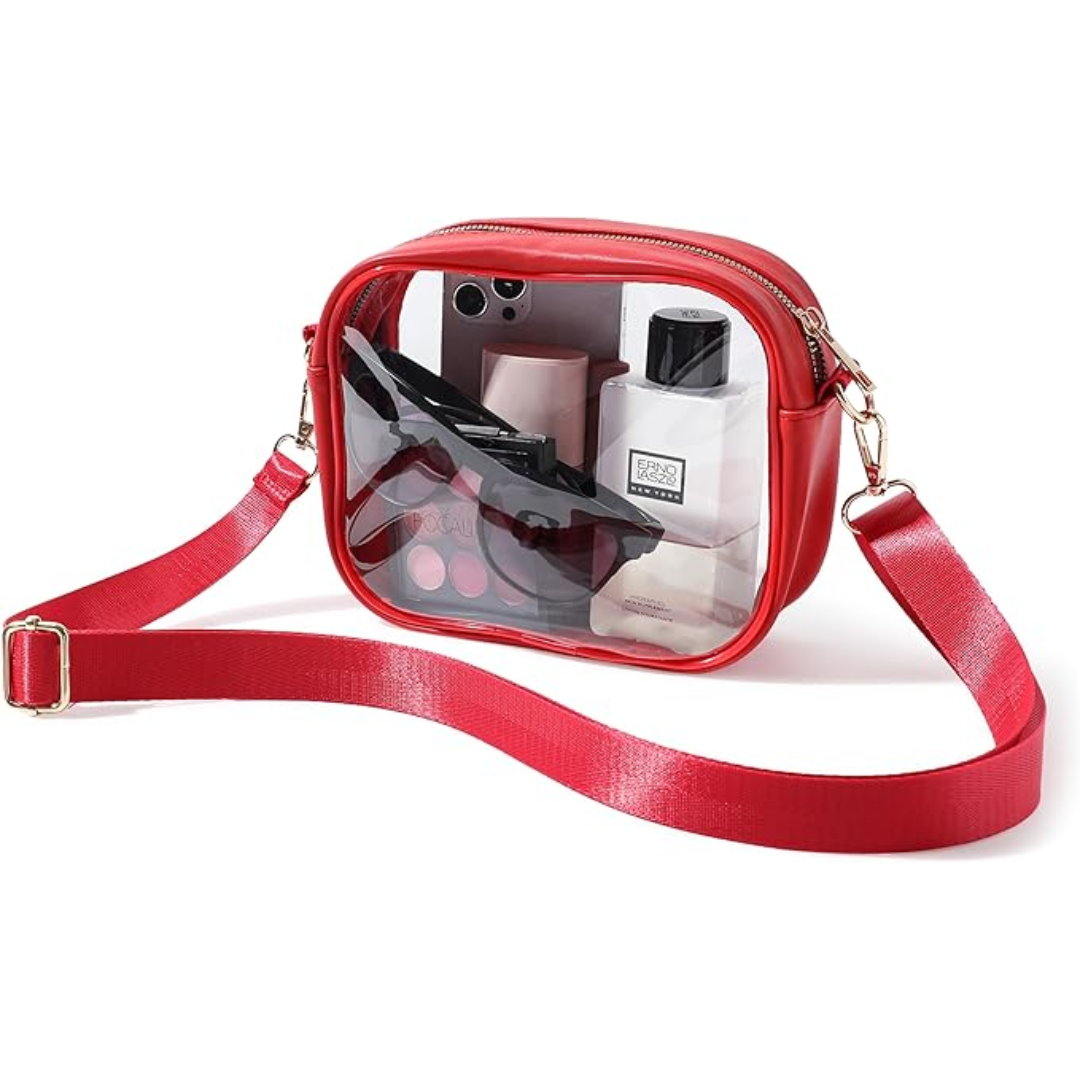 Sac à bandoulière transparent compact - VisiBag