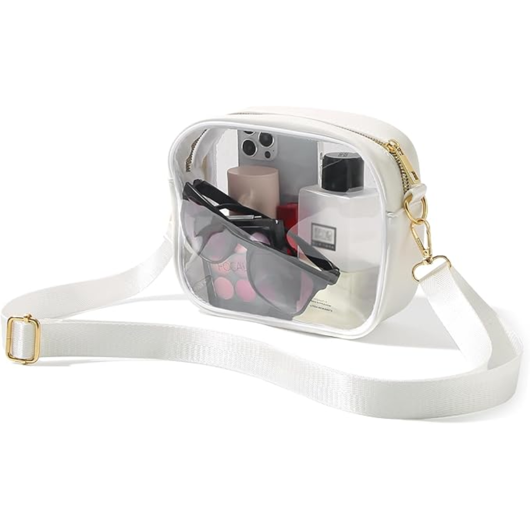 Sac à bandoulière transparent compact - VisiBag