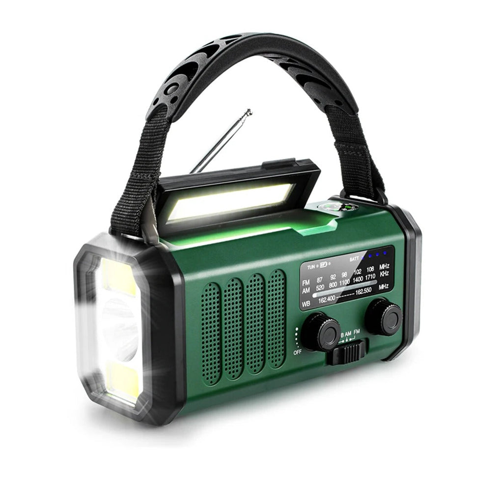 Radio d'Urgence Professionnelle - Manuel & Solaire - Puissante et Durable