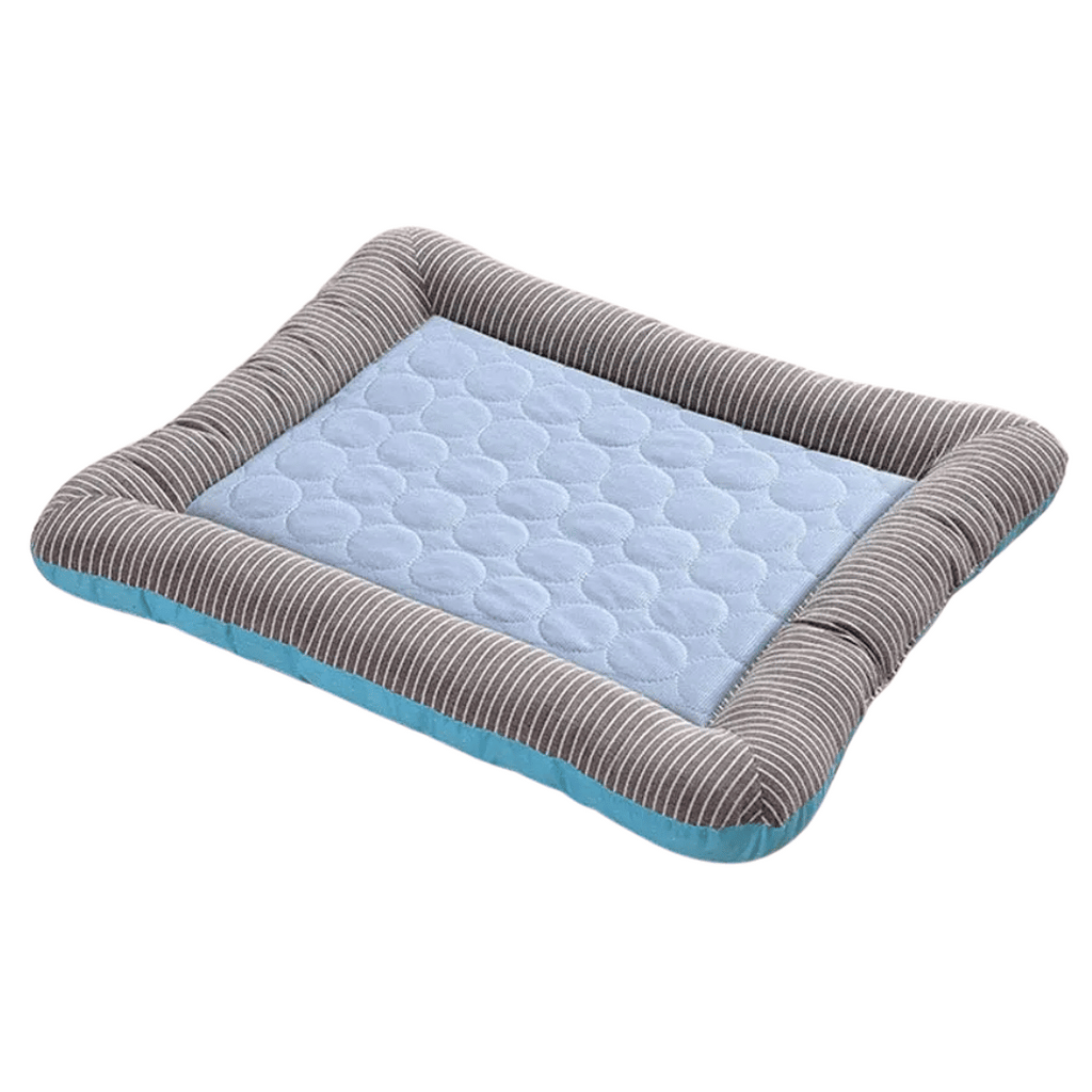 Coussin Refroidissant en Soie Glacée pour Chien - Confort Lavable en Machine
