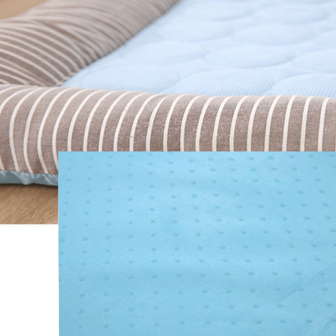 Coussin Refroidissant en Soie Glacée pour Chien - Confort Lavable en Machine