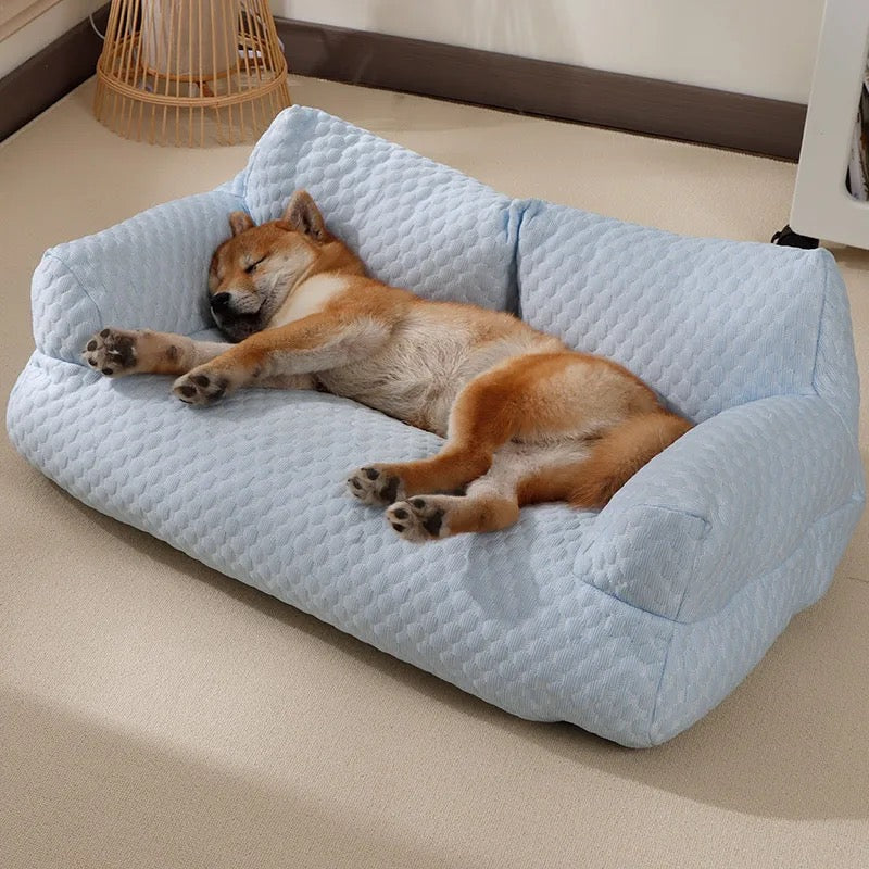 Canapé Refroidissant pour Chien avec Tissu Respirant