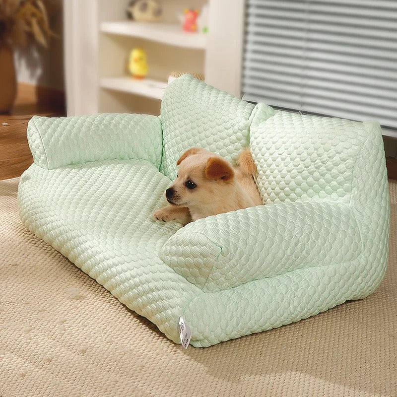 Canapé Refroidissant pour Chien avec Tissu Respirant