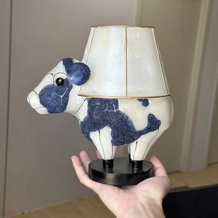 Lampe de Table LED CowCraft