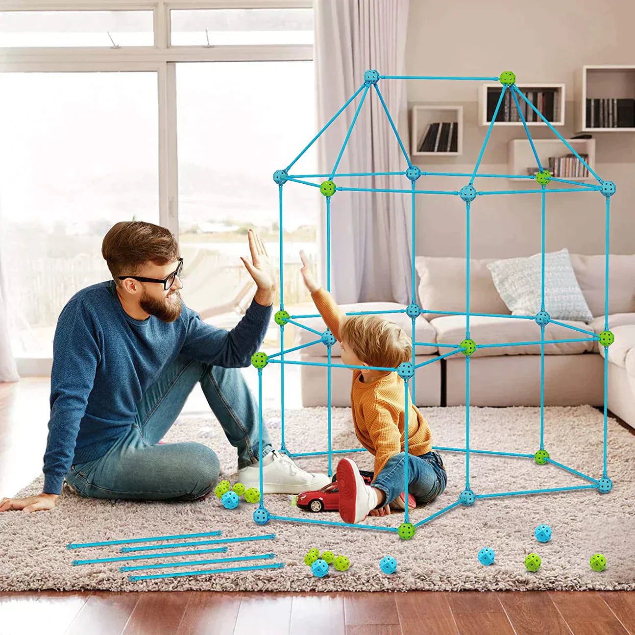 Playit Tente de Jeu pour Enfants - Durable et Créatif