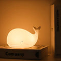 Jolie veilleuse baleine avec changement de couleur - GlowWhale