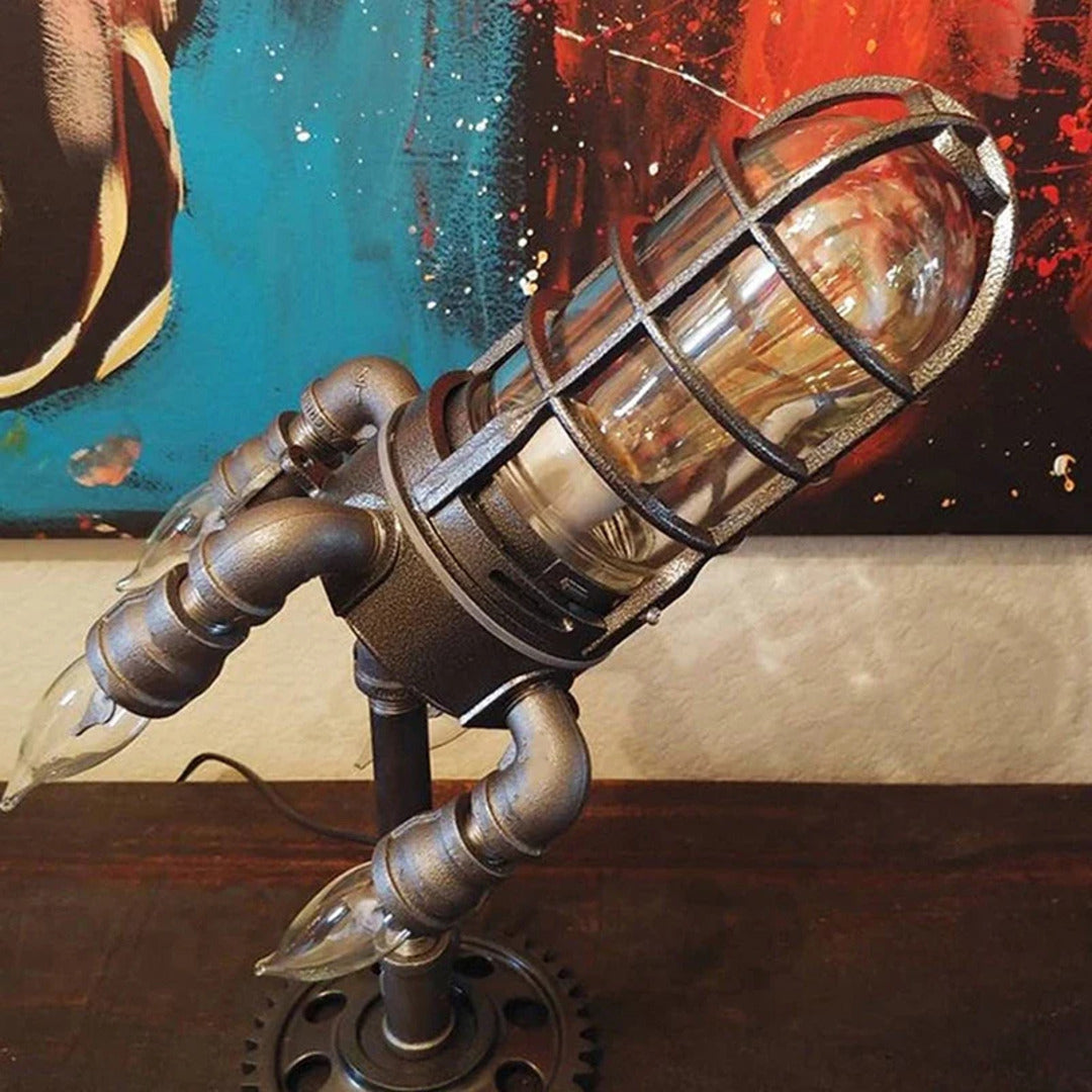 50% DE RÉDUCTION | RocketLight™️ Lampe à fusée Steampunk