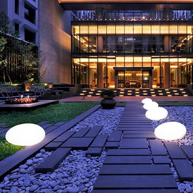 Lampe de Jardin LED - Éclairage Extérieur avec Télécommande