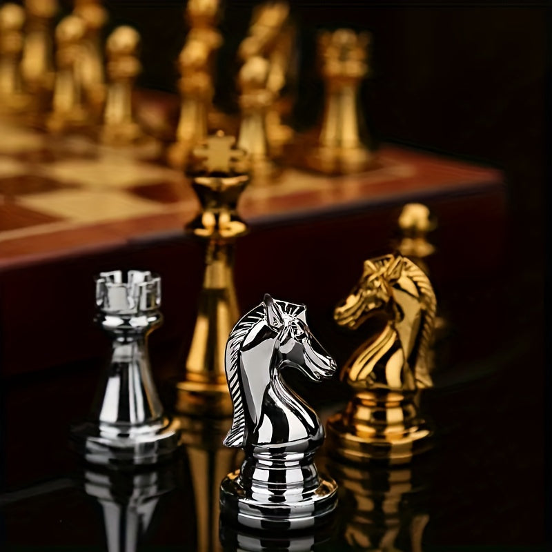 Jeu d'Échecs Vintage – Stratégique et Intemporel