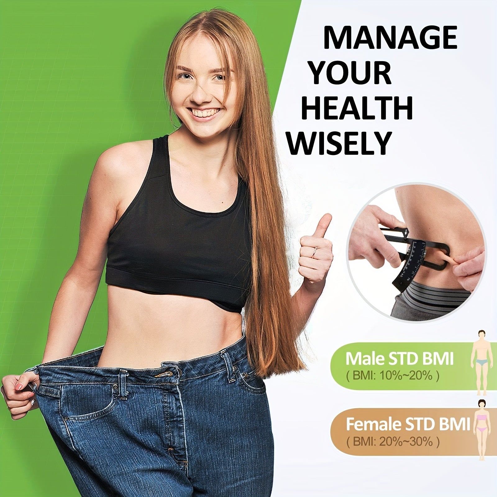 CALIPERFIT – Outil de Mesure Précise de la Masse Grasse pour le Suivi de la Condition Physique