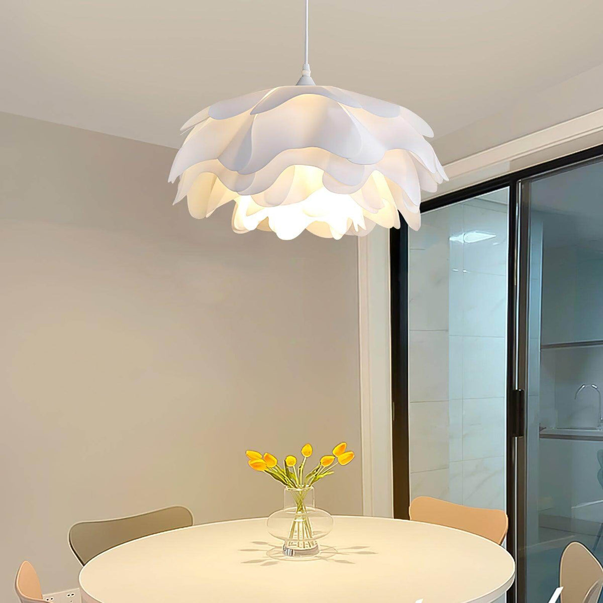 Lampe Pendante en Forme de Fleur